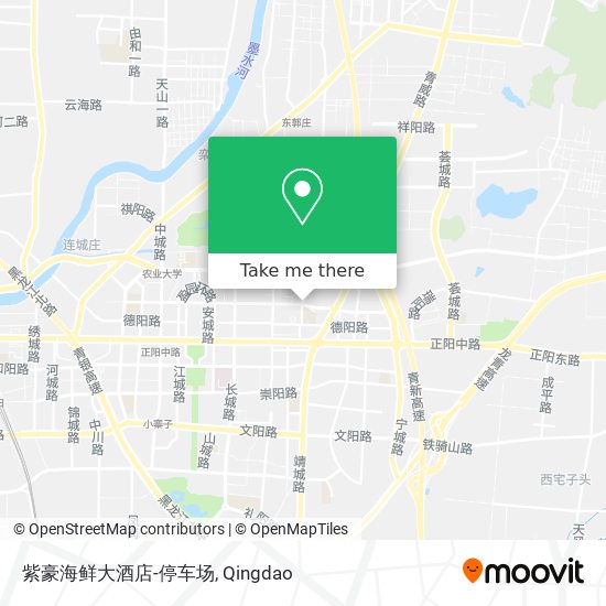 紫豪海鲜大酒店-停车场 map