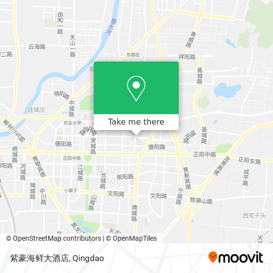 紫豪海鲜大酒店 map