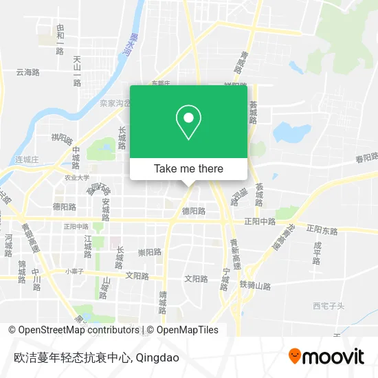 欧洁蔓年轻态抗衰中心 map