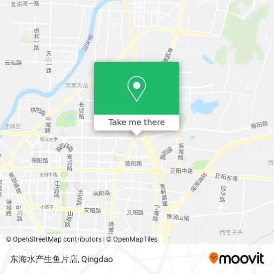东海水产生鱼片店 map