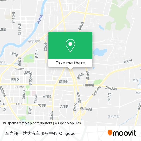 车之翔一站式汽车服务中心 map