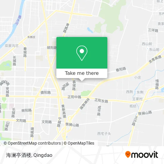 海澜亭酒楼 map