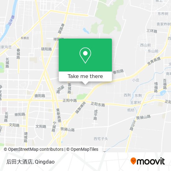 后田大酒店 map