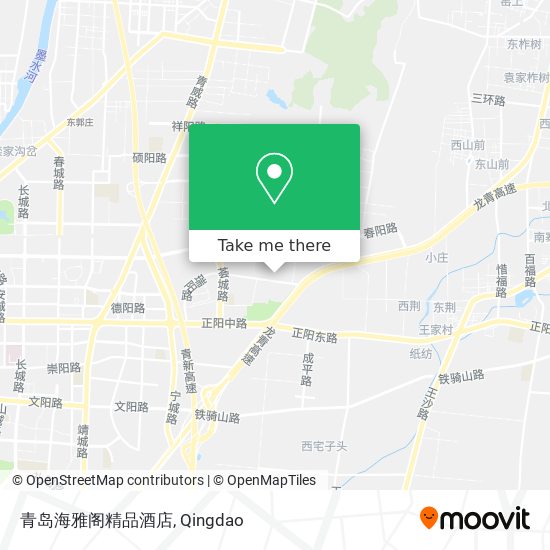 青岛海雅阁精品酒店 map