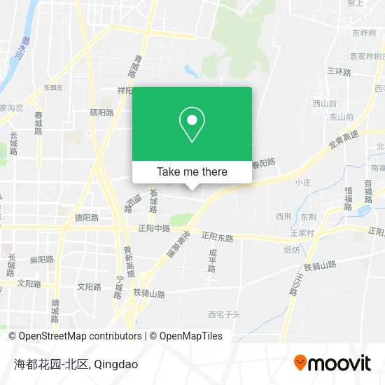 海都花园-北区 map