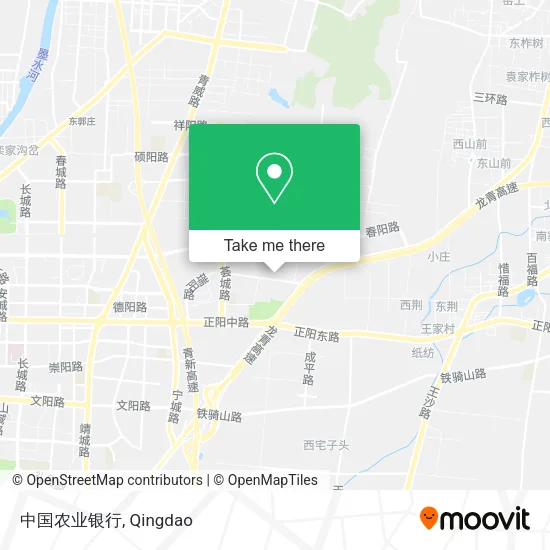 中国农业银行 map