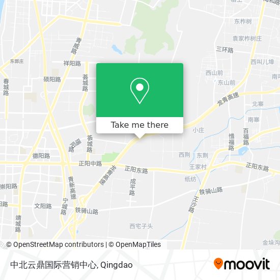 中北云鼎国际营销中心 map
