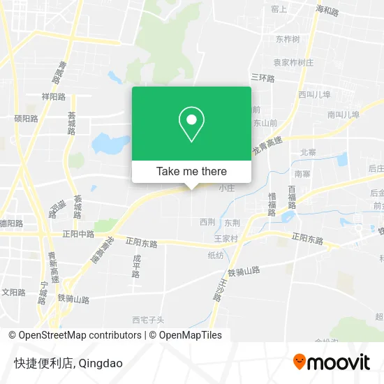 快捷便利店 map