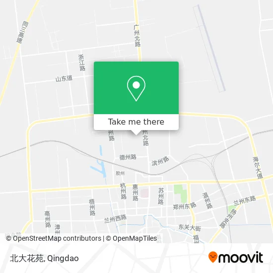 北大花苑 map