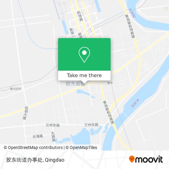 胶东街道办事处 map