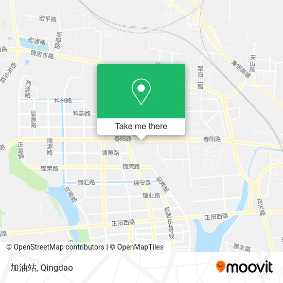 加油站 map