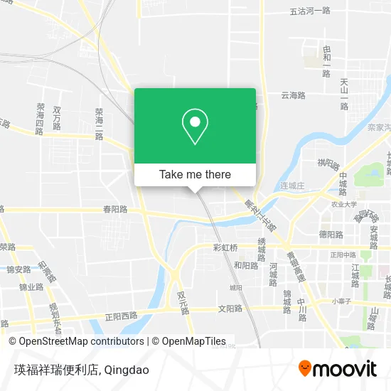 瑛福祥瑞便利店 map