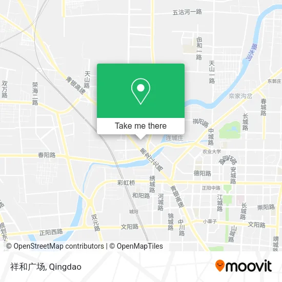 祥和广场 map