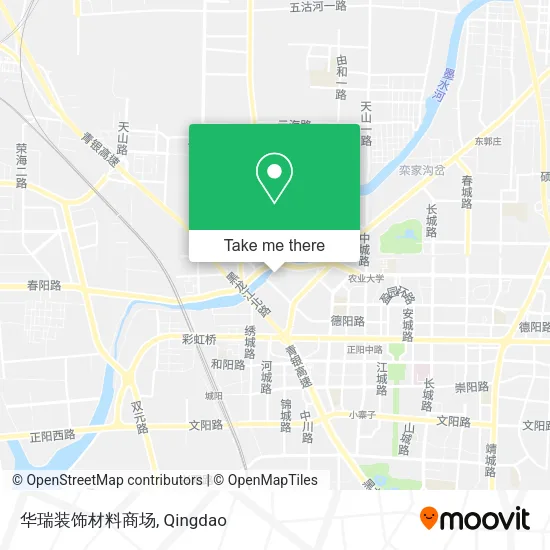 华瑞装饰材料商场 map
