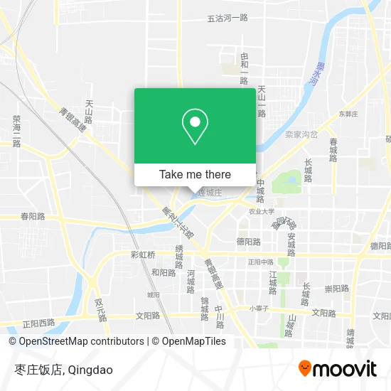 枣庄饭店 map