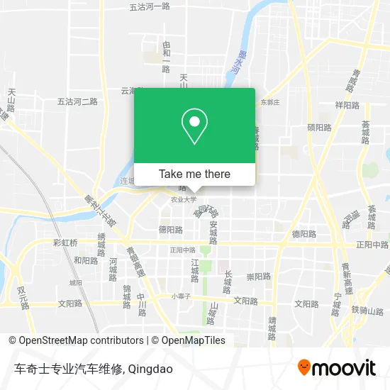 车奇士专业汽车维修 map