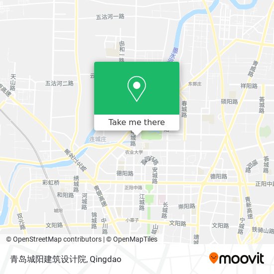 青岛城阳建筑设计院 map