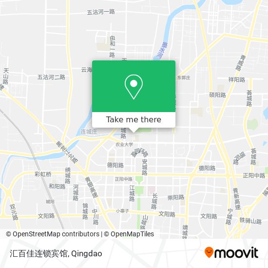 汇百佳连锁宾馆 map