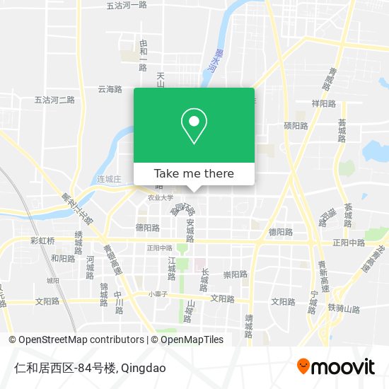 仁和居西区-84号楼 map