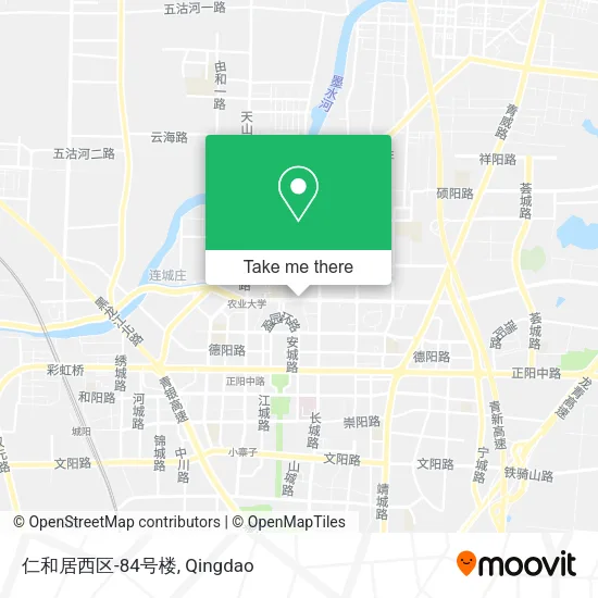 仁和居西区-84号楼 map