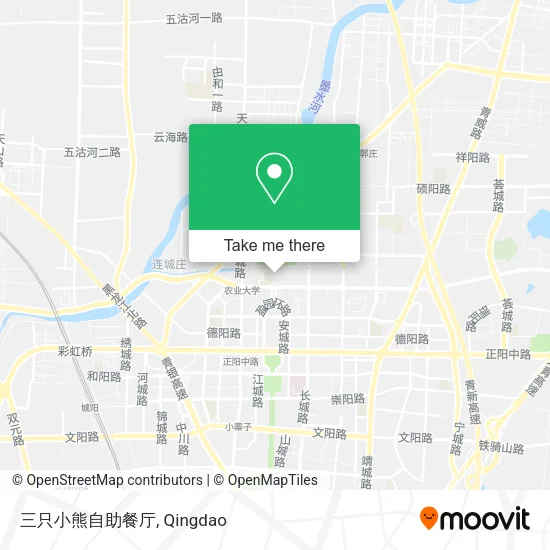 三只小熊自助餐厅 map