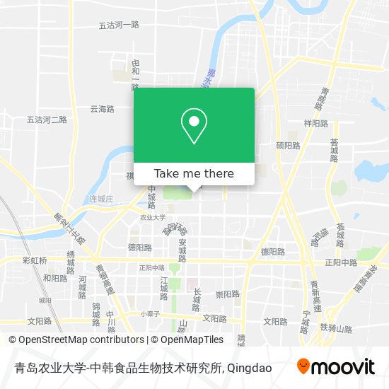 青岛农业大学-中韩食品生物技术研究所 map