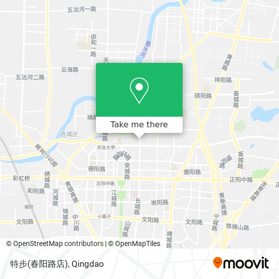 特步(春阳路店) map