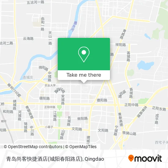 青岛尚客快捷酒店(城阳春阳路店) map