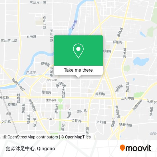 鑫淼沐足中心 map