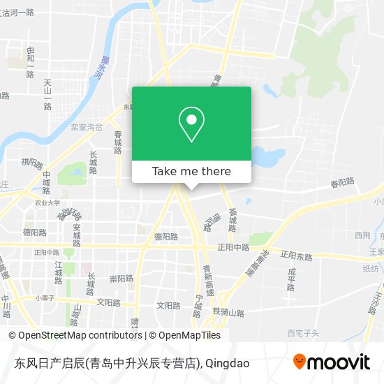 东风日产启辰(青岛中升兴辰专营店) map