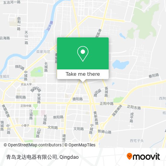 青岛龙达电器有限公司 map