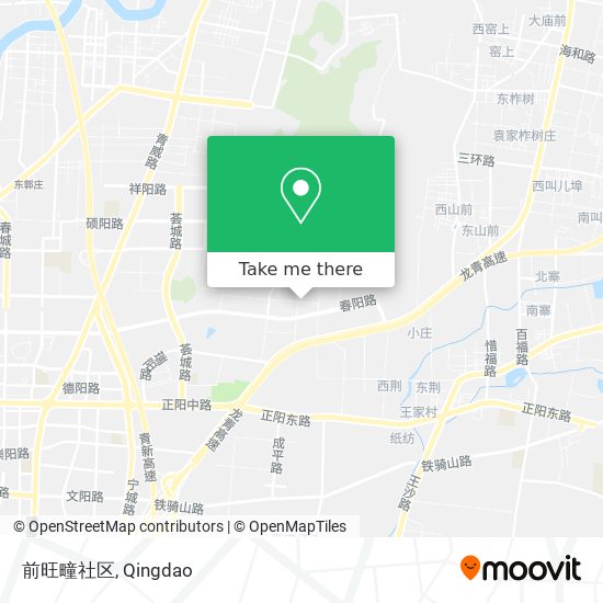 前旺疃社区 map