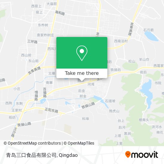青岛三口食品有限公司 map