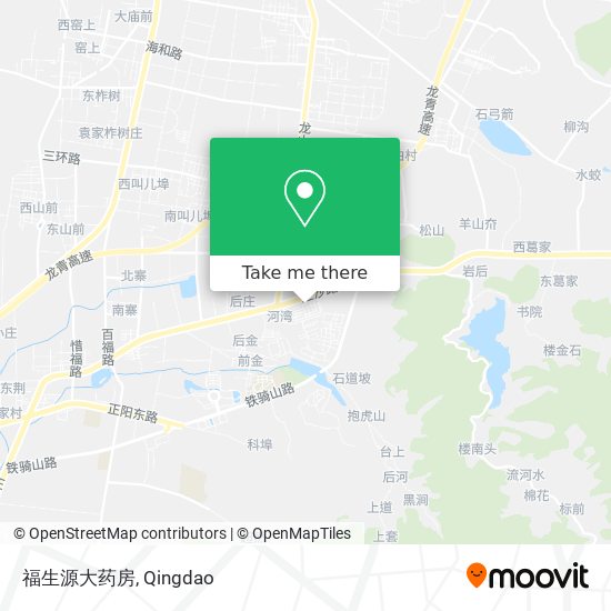 福生源大药房 map