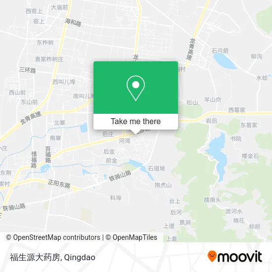福生源大药房 map
