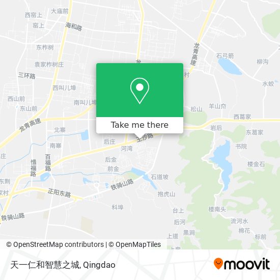 天一仁和智慧之城 map