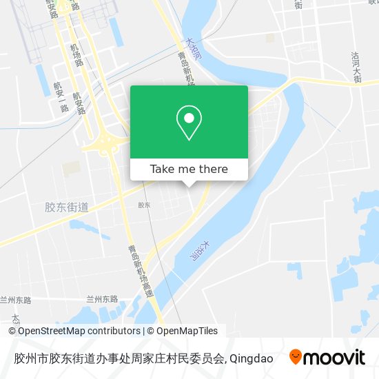 胶州市胶东街道办事处周家庄村民委员会 map