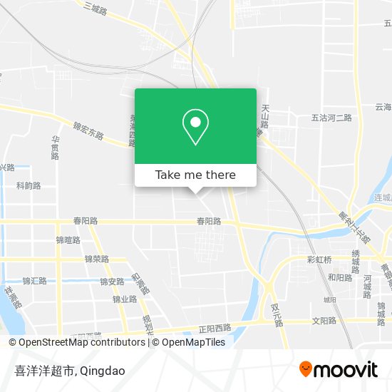 喜洋洋超市 map