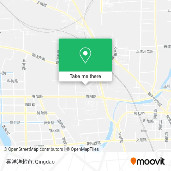 喜洋洋超市 map