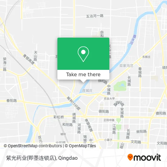 紫光药业(即墨连锁店) map