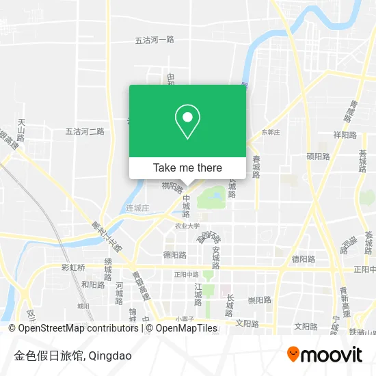 金色假日旅馆 map