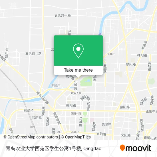 青岛农业大学西苑区学生公寓1号楼 map