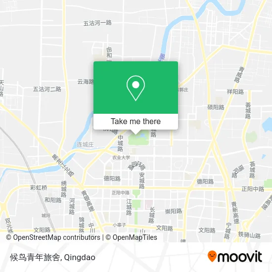 候鸟青年旅舍 map