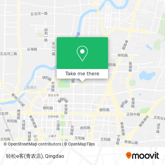 轻松e客(青农店) map