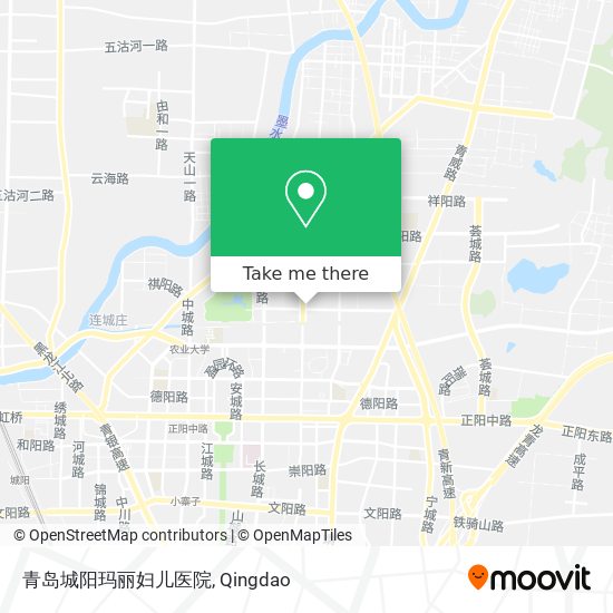 青岛城阳玛丽妇儿医院 map