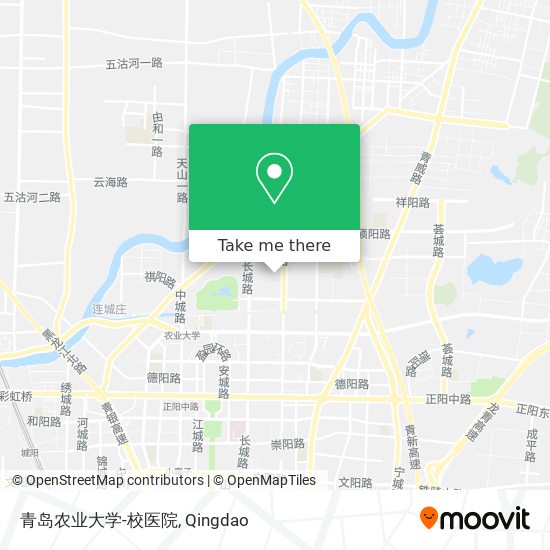 青岛农业大学-校医院 map