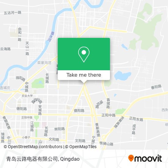 青岛云路电器有限公司 map