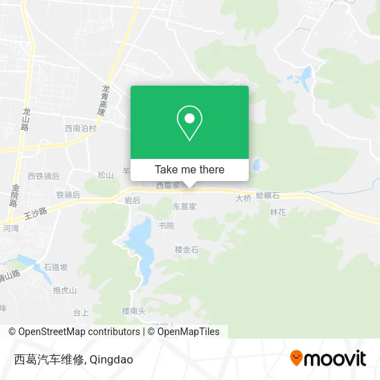 西葛汽车维修 map