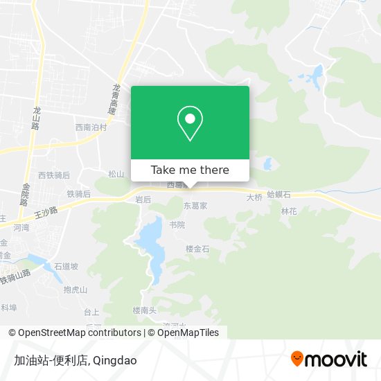 加油站-便利店 map