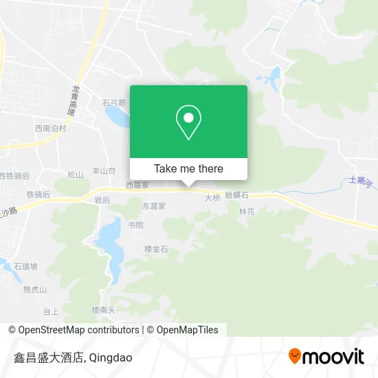 鑫昌盛大酒店 map